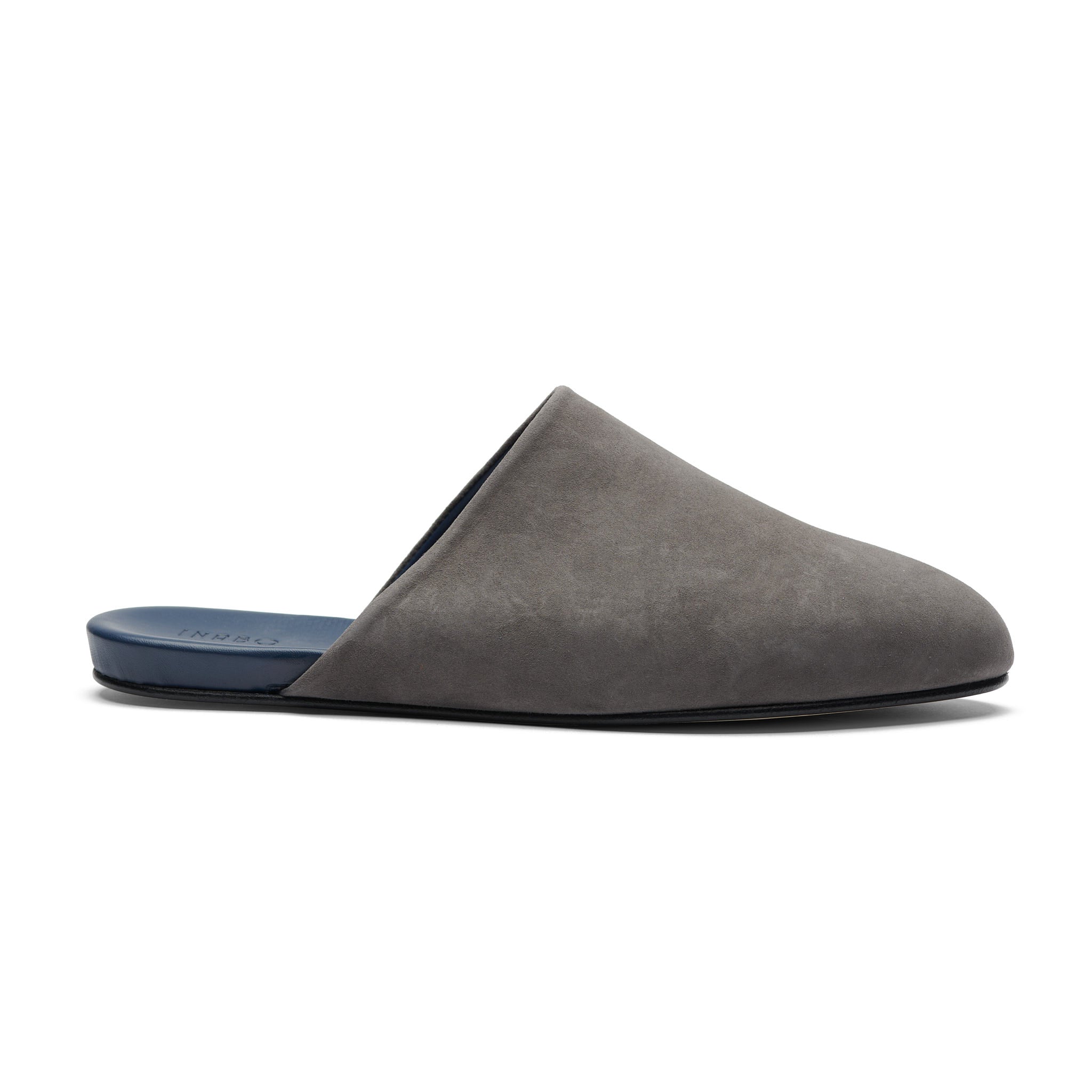 Men's Grey Suede Slipper