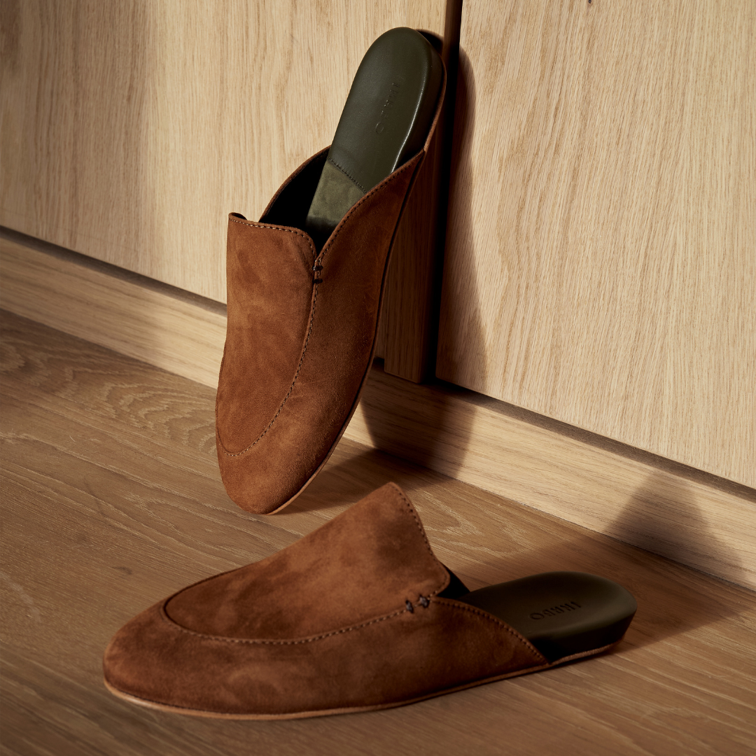 Slippers suede online